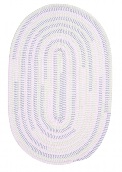 Colonial Mills Rug TK78R072X072 Ticking Stripe- Dreamland 6 ft. round 