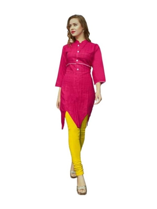 Pintuck Detail Long Kurti