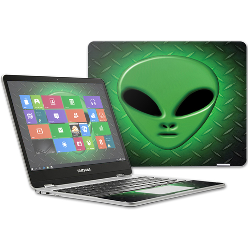 Mightyskins SACHBOPL-Alien Invasion 12.3 in. Skin Decal Wrap for Samsu