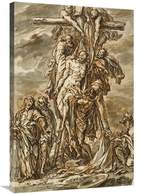 Global Gallery GCS-456814-2436-142 24 x 36 in. Descent From the Cross 