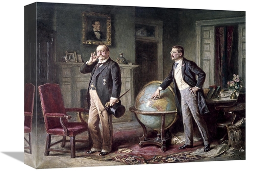 Global Gallery GCS-277523-16-142 16 in. Doctrine of Monroe - Teddy Roo