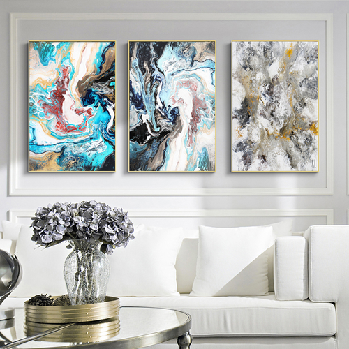 Modern Abstract Art Wall Posters and Prints Wall