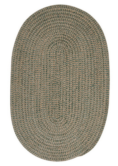 Softex Check - Myrtle Green Check 6' round