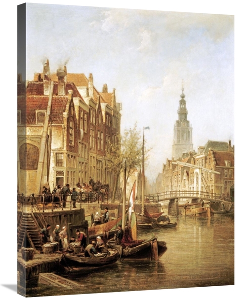 Global Gallery GCS-266233-30-142 30 in. Amsterdam Art Print - Cornelis