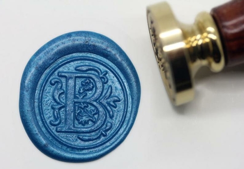 Alphabet Letter " B " Wax Seal Stamp , Sealing wax stamp