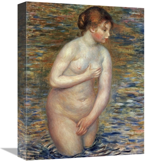 Global Gallery GCS-267138-16-142 16 in. Nude in the Water Art Print - 