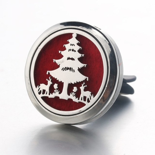 Christmas tree Car Air Diffuser Stainless steel