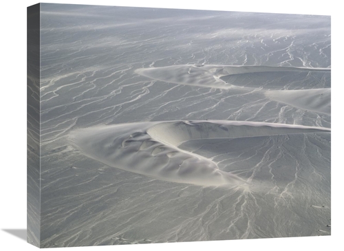 Global Gallery GCS-452921-1620-142 16 x 20 in. Aerial of Barchan Dunes