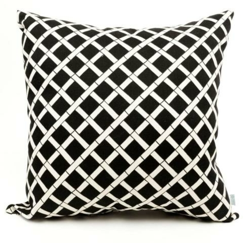 Majestic Home Black Bamboo Large Pillow