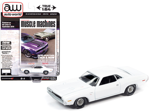 1970 Dodge Challenger R/T White \Hemmings Muscle Machines\" Magazine