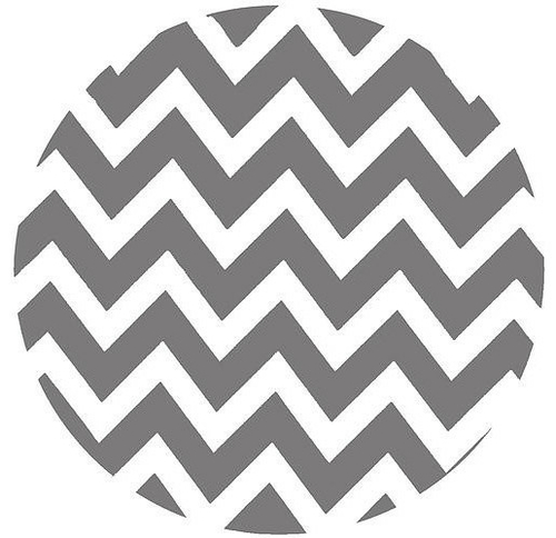 Andreas JO-125 Grey Chevron Jar Opener, Pack of 3