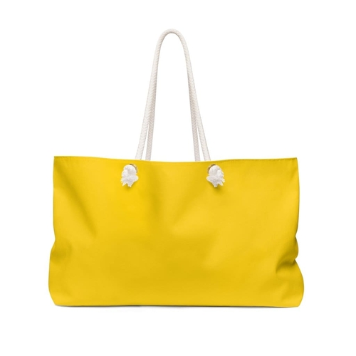 Weekender Tote Bag - Golden Yellow