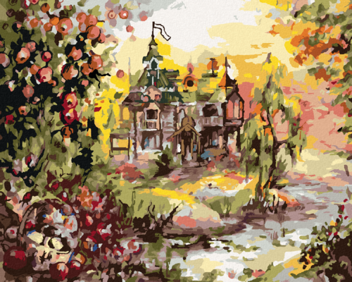 Paint by Numbers - FAIRYTALE HOUSE