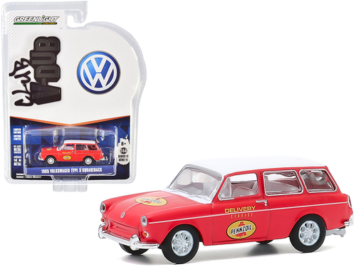 1965 Volkswagen Type 3 Squareback \Pennzoil Delivery Service\" Red