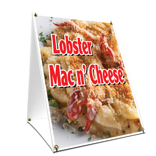 SignMission SBC-1824-Lobster Mac N Cheese 18 x 24 in. A-Frame Sidewalk
