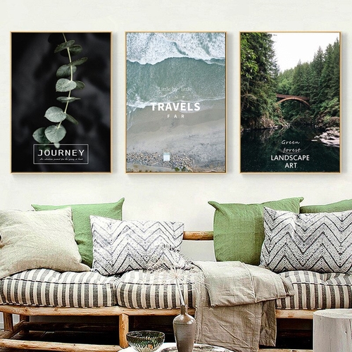 Nordic Seascape Painting Posters And Prints Wall