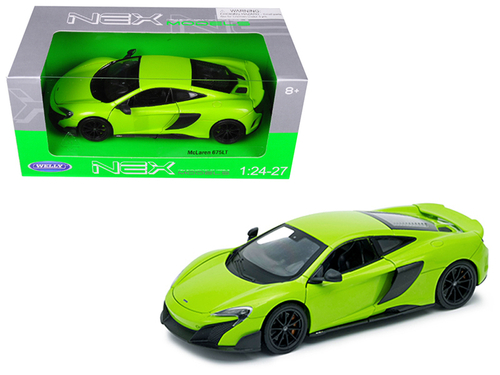 McLaren 675LT Coupe Green 1/24-1/27 Diecast Model Car by Welly