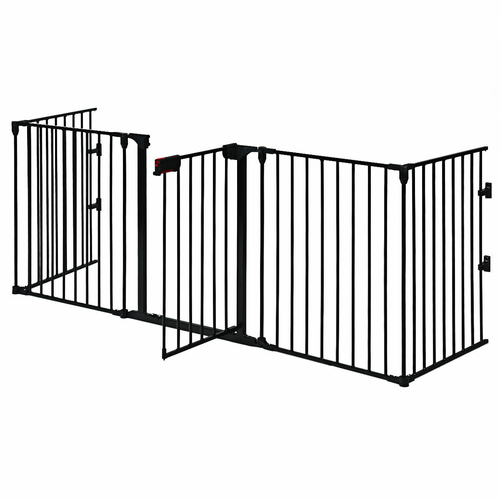 5 Panel Baby Safety Barrier with Gate