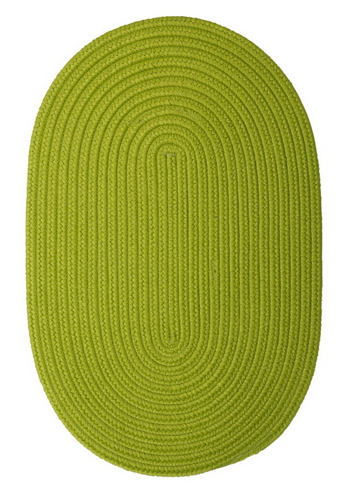Colonial Mills Rug BR65R048X072 Boca Raton - Bright Green 4 ft. x 6 ft