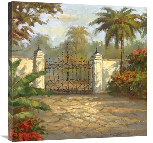 Global Gallery GCS-460099-3030-142 30 x 30 in. Porta Celeste II - Squa