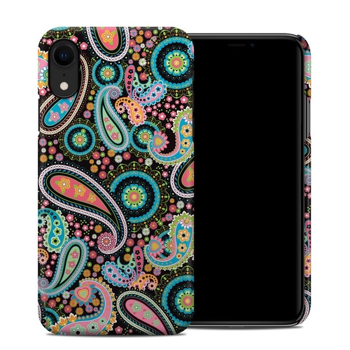 DecalGirl AIPXRCC-CRAZYPAISLEY Apple iPhone XR Clip Case - Crazy Daisy