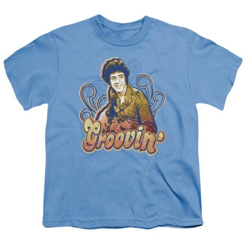 Trevco Brady Bunch-Groovin - Short Sleeve Youth 18-1 Tee - Carolina Bl