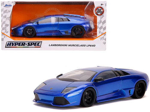 Lamborghini Murcielago LP640 Candy Blue \Hyper-Spec\" 1/24 Diecast