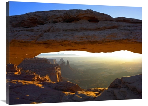 Global Gallery GCS-396931-3040-142 30 x 40 in. Mesa Arch at Sunset Fro