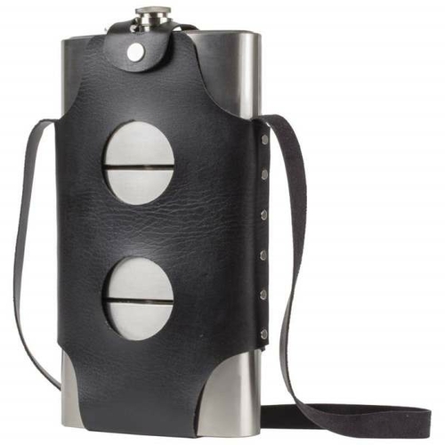 BNF KTFLK72 3-24 oz Stainless Steel Flasks with PU Pouch