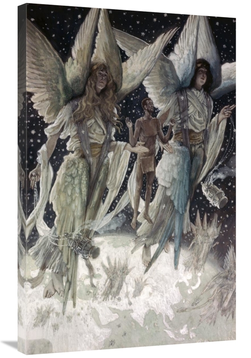 Global Gallery GCS-280519-36-142 36 in. Soul of the Penitent Thief in 