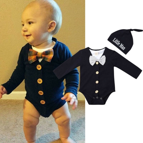 Pudcoco Autumn Toddler kids Baby Boys Gentleman