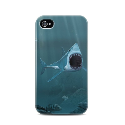 DecalGirl AIP4HC-GREATWHITE Apple iPhone 4 Hybrid Case - Great White