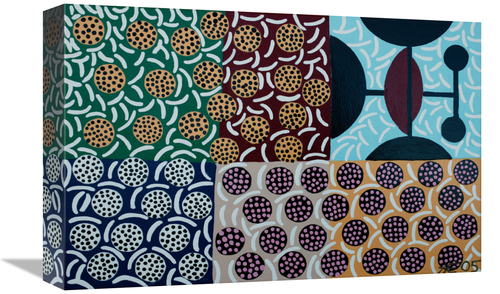 Global Gallery GCS-479193-1218-142 12 x 18 in. Circle Point Art Print 