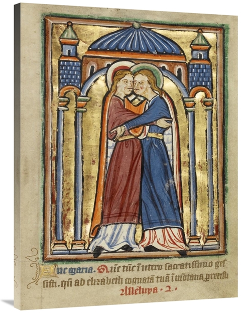 Global Gallery GCS-457561-3040-142 30 x 40 in. The Visitation Art Prin