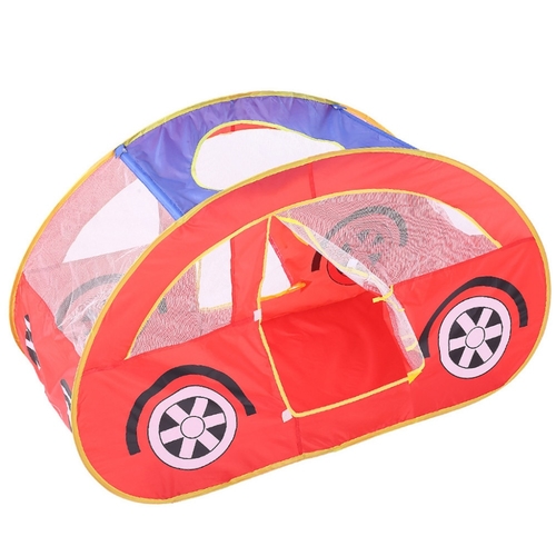 Folding Children Kids Play Red Car Tent In/Outdoor