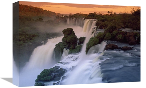 Global Gallery GCS-397666-1218-142 12 x 18 in. Cascades of the Iguacu 