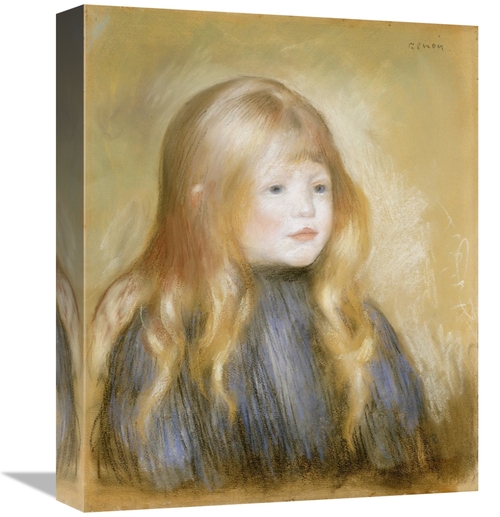 Global Gallery GCS-267134-16-142 16 in. The Head of a Child Art Print 