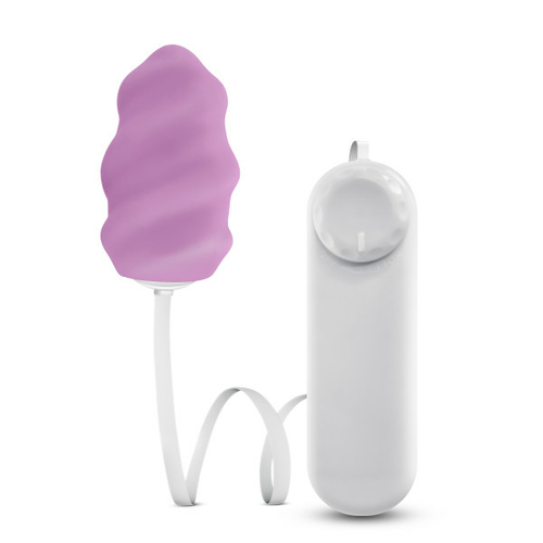 Luxe - Swirl - Bullet With Silicone Sleeve -  Purple