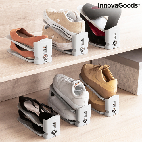 Adjustable Shoe Organiser Sholzzer InnovaGoods 6 Units