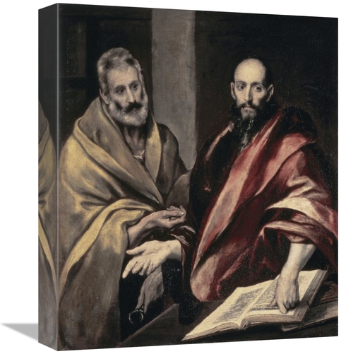 Global Gallery GCS-277469-16-142 16 in. Apostles St. Peter & St. Paul 