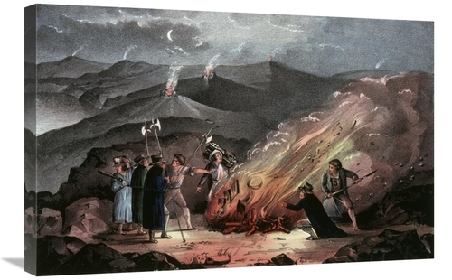 Global Gallery GCS-277209-30-142 30 in. Signal Fires on the Slievenamo