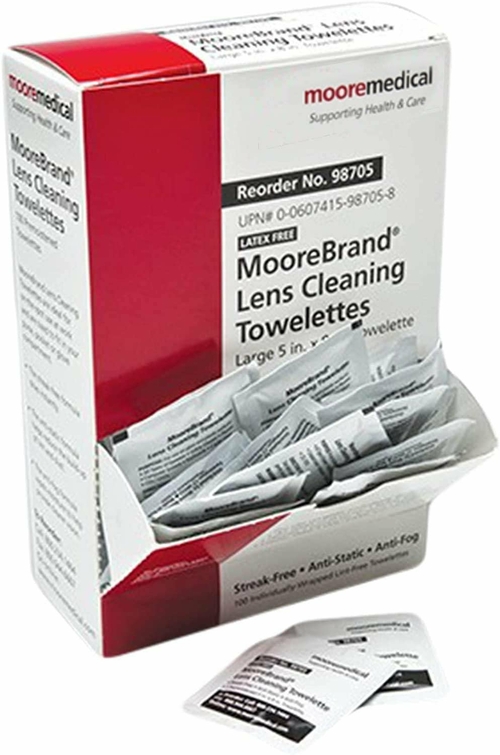 Lens Cleaning Towelettes. Pack of 1000 Lens Cleaning Wipes for