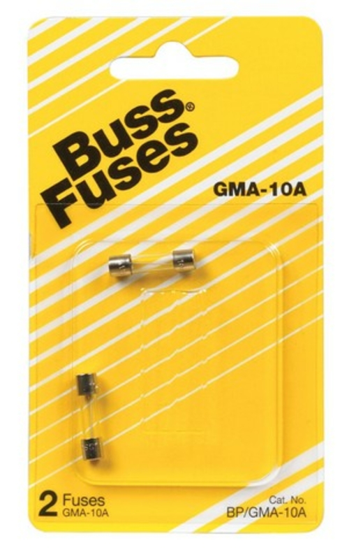 Buss BP-GMA-10A 10 amp Fast Acting Electronic Equipment