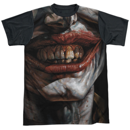 Trevco BM2506-ATBB-4 Batman Asylum-S by S White Front Black Back Adult