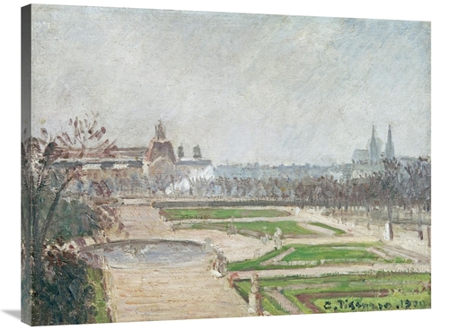 Global Gallery GCS-267023-36-142 36 in. The Tuileries Gardens & the Lo