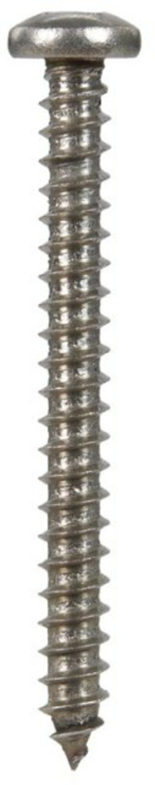 Hillman 823347 14 x 2.5 in. Pan Head Sheet Metal Screws  Stainless Ste
