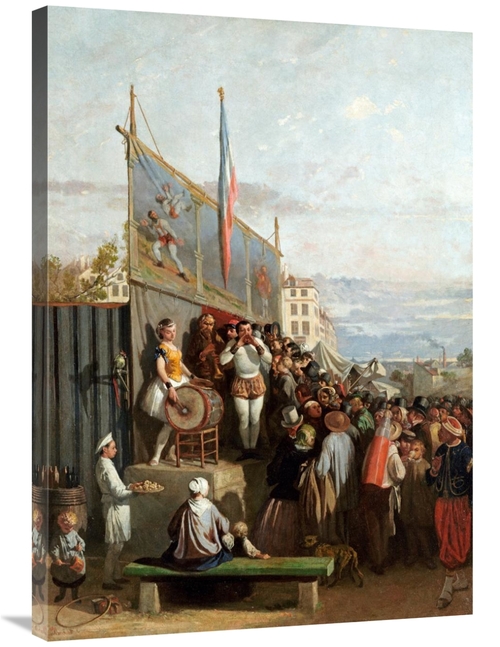 Global Gallery GCS-266274-36-142 36 in. The Travelling Circus Art Prin