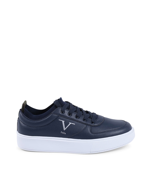 V Italia Mens Sneaker Navy Blue SNK 002 M NAVY