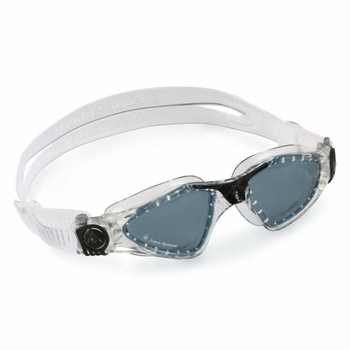 Main Swimming Goggles Aqua Sphere Dark Kayenne White Adults image