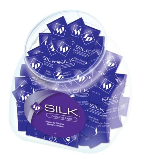 ID Silk Silicone and Water Blend Lubricant  12ml Tubes  - 72 Pieces
